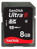 Sandisk Ultra II SDHC 8Gb (PIX00039246) Sandisk Ultra II SDHC 8Gb (PIX00039246)